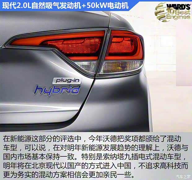 现代(进口) 索纳塔(进口) 2016款 Plug-in Hybrid