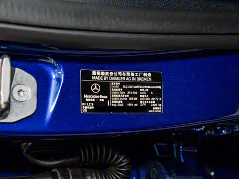 2018�� GLC 260 4MATIC ����SUV