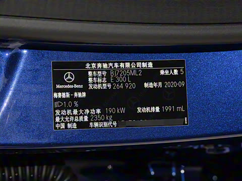 2021�� E 300 L ʱ����