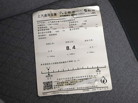 2020�� 1.5L �ֶ���ҫ��Ӣ��