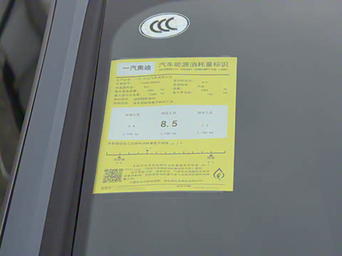 2022�� 40 TFSI RS�׼�ȼ����