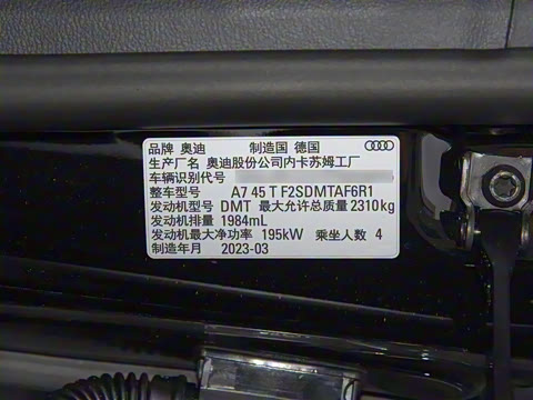 2023�� 45 TFSI ��ѡ��