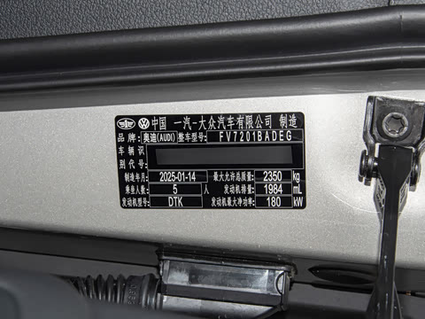 2025�� �Ŀ� 45 TFSI ��ѡ������