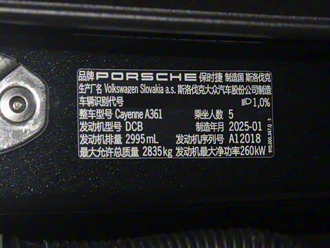 2025�� Cayenne 3.0T ���ΰ�