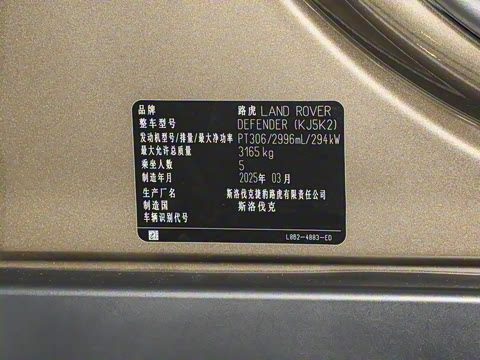 2025�� 110 3.0T P400 X